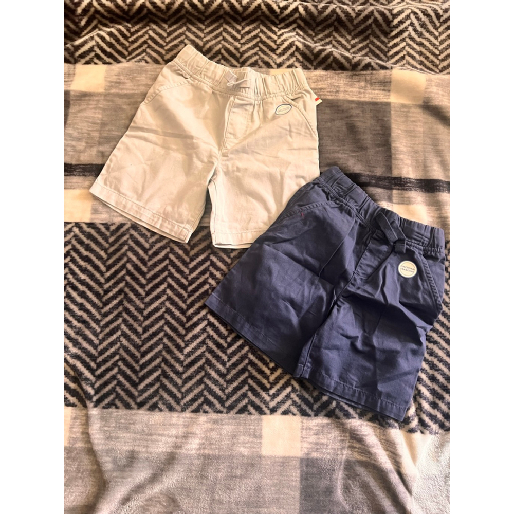 Boys 365 Kids from Garanimals Shorts 4 Grey Blue